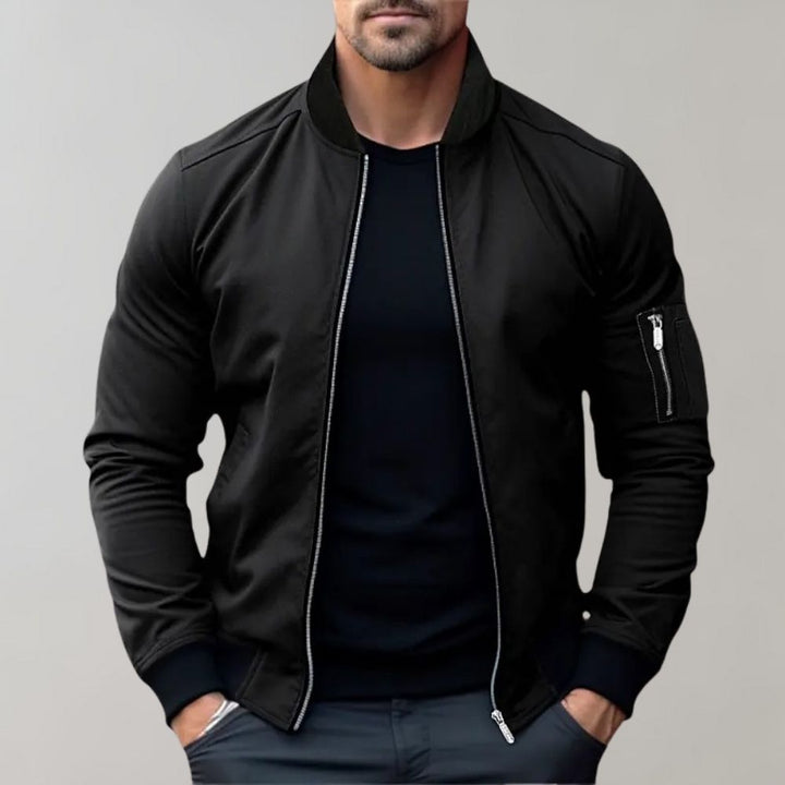 AeroLine | Men's Lightweight Zip-up Bomber Jacket